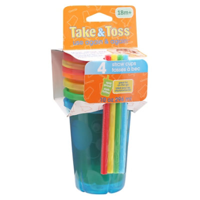 The First Years Take & Toss Cup Learning Curve With Straw - 5-10 Oz - Image 1