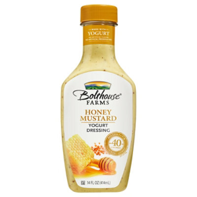Bolthouse Farms Honey Mustard Creamy Yogurt Dressing - 14 Fl. Oz.