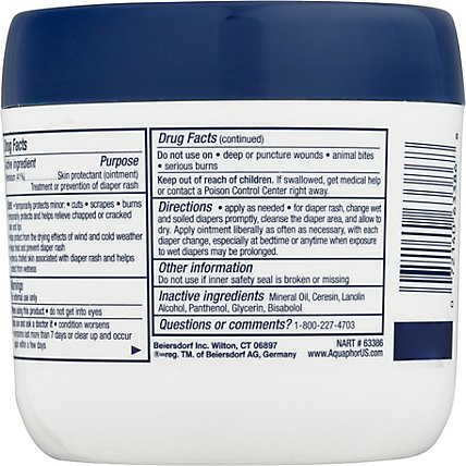 Aquaphor Baby Healing Ointment Advanced Therapy Skin Protectant - 14 Oz - Image 5