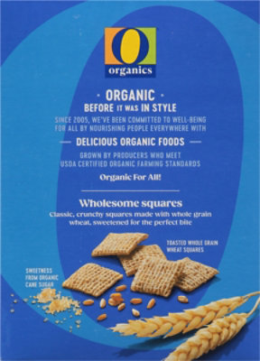 O Organics Organic Cereal Wheat Squares - 13 Oz - Image 6