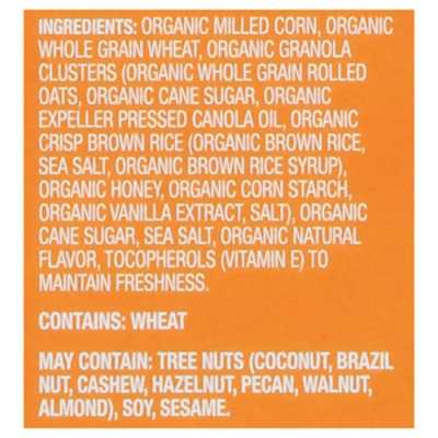 O Organics Cereal Honey Crunch n Oats - 14 Oz - Image 4