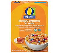 O Organics Organic Cereal Honey Crunch n Oats - 14 Oz