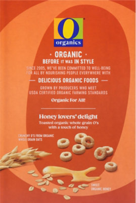 O Organics Cereal Honey Nut Os - 14 Oz - Image 5