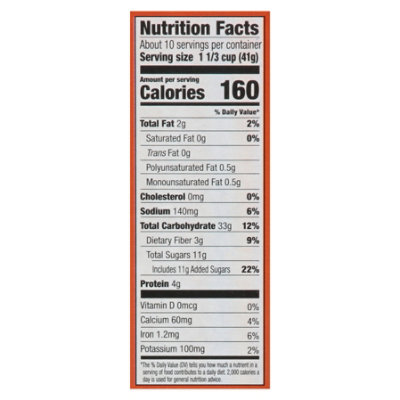 O Organics Cereal Honey Nut Os - 14 Oz - Image 3