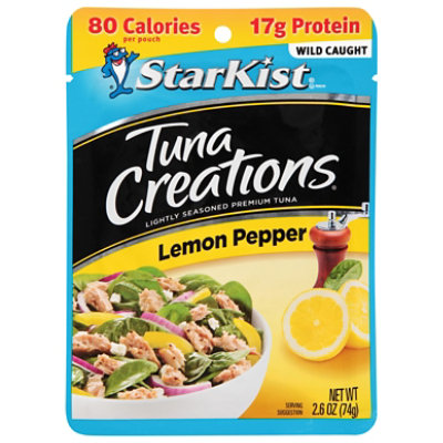 StarKist Tuna Creations Tuna Chunk Light Lemon Pepper - 2.6 Oz - Image 2