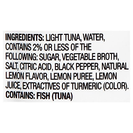 StarKist Tuna Creations Tuna Chunk Light Lemon Pepper - 2.6 Oz - Image 5