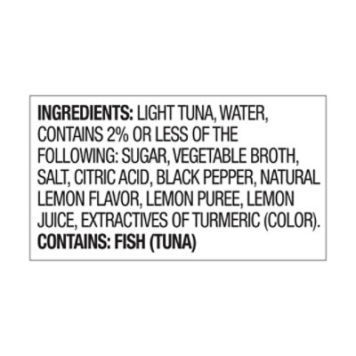 StarKist Tuna Creations Tuna Chunk Light Lemon Pepper - 2.6 Oz - Image 4
