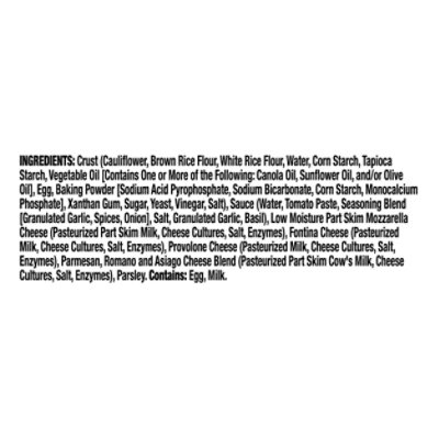 Caulipower Easy Cheese Cheese Lovers Pizza - 11.1 Oz - Image 4