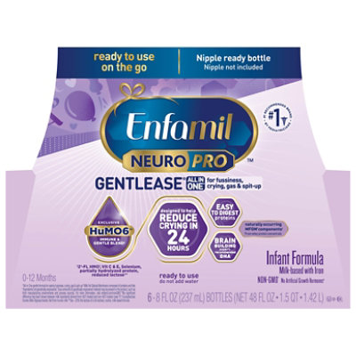 Enfamil NeuroPro Gentlease Infant Formula Milk Based Ready to Use
