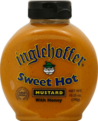 Inglehoffer Mustard Sweet Hot with Honey - 10.25 Oz - Image 2