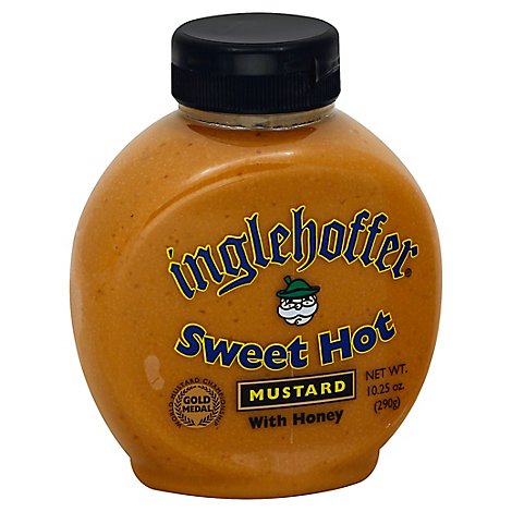 Inglehoffer Mustard Sweet Hot with Honey - 10.25 Oz