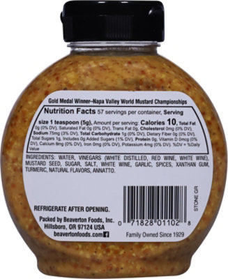 Inglehoffer Mustard Stone Ground Original - 10 Oz - Image 5