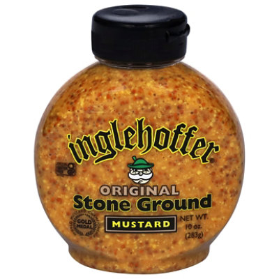 Inglehoffer Mustard Stone Ground Original - 10 Oz - Image 2