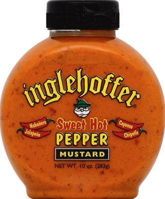 Inglehoffer Mustard Sweet Hot Pepper - 10 Oz - Image 2