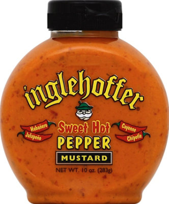 Inglehoffer Mustard Sweet Hot Pepper - 10 Oz - Image 2