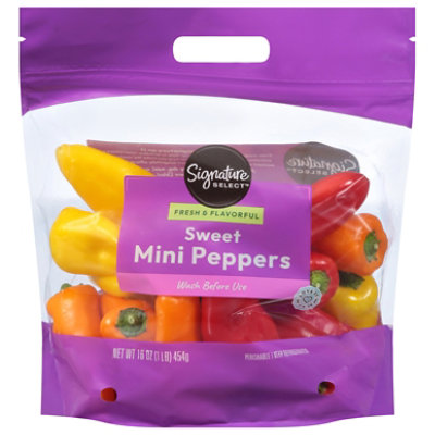 Signature Select/Farms Mini Sweet Bell Peppers Prepackaged - 16 Oz - Image 2