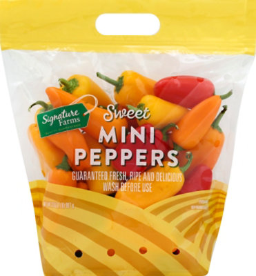 Signature SELECT/FARMS Sweet Mini Peppers - 32 Oz