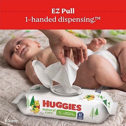 Huggies Natural Care Unscented Sensitive Baby Wipes - 3-56 Count - Image 6