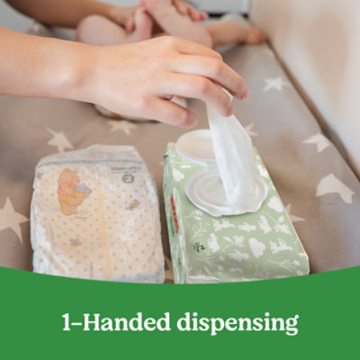 Huggies Natural Care Unscented Sensitive Baby Wipes Flip-Top Packs 168 Wipes Total - 3 Count - Image 7