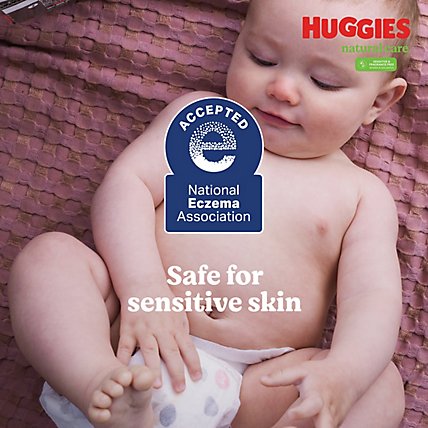 Huggies Natural Care Unscented Sensitive Baby Wipes - 3-56 Count - Image 3