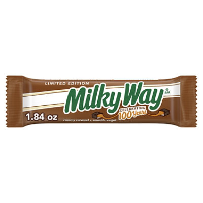 Milky Way Milk Chocolate Candy Bars Single Size 1.84 Oz - Image 1