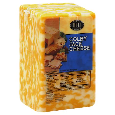 Primo Taglio Classic Cheese Colby Jack Bulk - 0.5 Lb