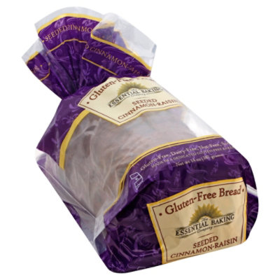 The Essential Baking Company Bread Gluten Free Sliced Seeded Cinnamon Raisin - 14 Oz - Image 1