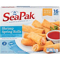 SeaPak Shrimp & Seafood Co. Spring Rolls Shrimp 16 Count Family Size - 20 Oz - Image 3