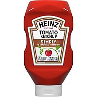 Heinz Simply Tomato Ketchup with No Artificial Sweeteners Bottle - 31 Oz - Image 2