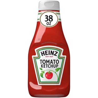 Heinz Tomato Ketchup Bottle - 38 Oz - Image 1