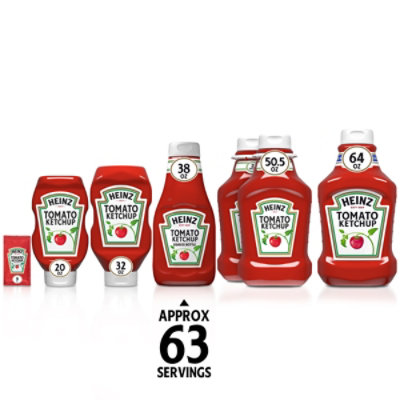 Heinz Tomato Ketchup Bottle - 38 Oz - Image 2