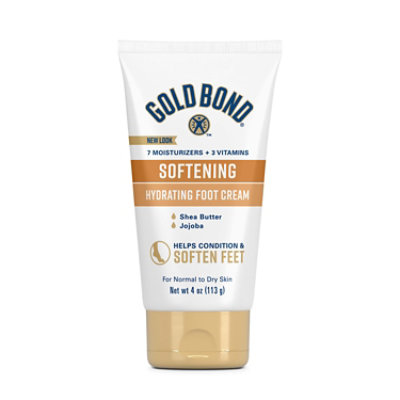 Gold Bond Ultimate Foot Cream Softening Shea Butter - 4 Oz - Image 2