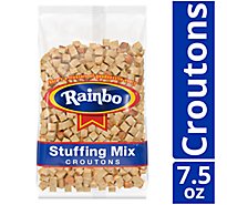 Rainbo Stuffing Mix Croutons - 7.5 Oz