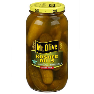 Mt. Olive Pickles Kosher Dills - 80 Fl. Oz. - Image 3