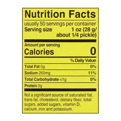 Mt. Olive Pickles Kosher Dills - 80 Fl. Oz. - Image 3