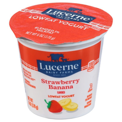 Lucerne Yogurt Lowfat Strawberry Banana Flavored - 6 Oz - Image 3