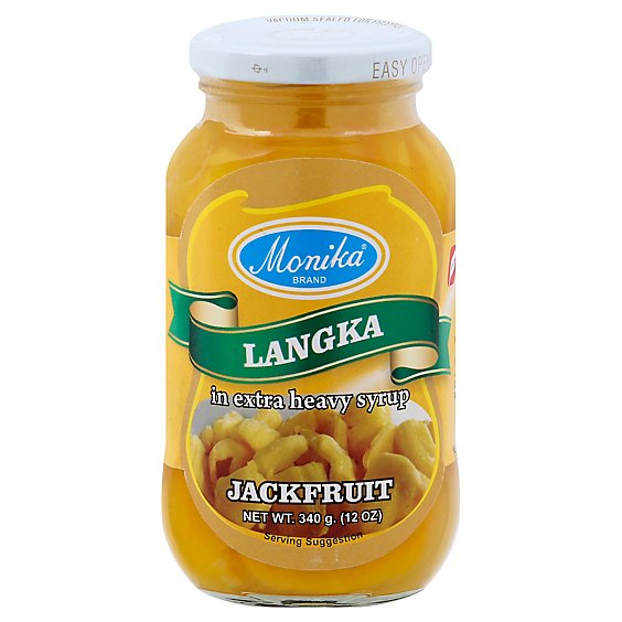 Monika Specialty Food Jackfruit/Syrup-Langka - 12 Oz