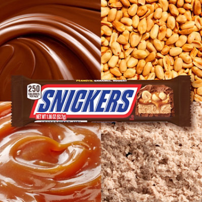 Snickers Chocolate Candy Bars Singles Size 1.86 Oz - Image 3