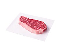 Open Nature Grass Fed Boneless Angus Beef Top Loin New Year Strip Steak - .75 Lb.