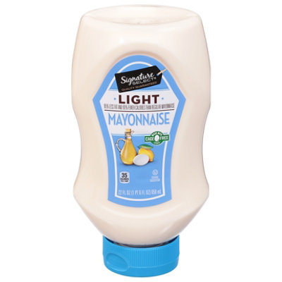 Signature SELECT Mayonnaise Light Squeeze Bottle - 22 Fl. Oz.