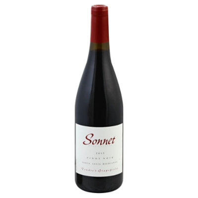 Sonnet Tondre Pinot Noir Wine - 750 Ml - Image 1