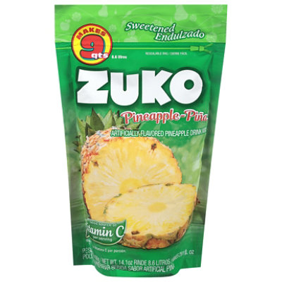 Zuko Drink Mix Pineapple - 14.1 Oz - Image 1