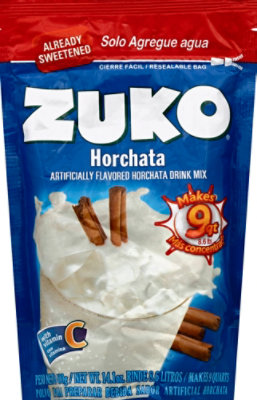Zuko Drink Mix Horchata Flavor - 14.1 Oz - Image 2