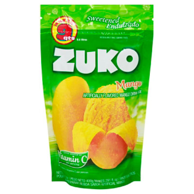 Zuko Drink Mix Mango Flavor - 14.1 Oz - Image 3