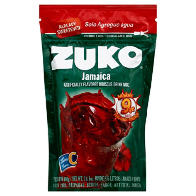 Zuko Drink Mix Jamaica Flavor - 14.1 Oz - Image 1