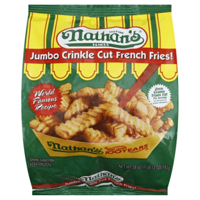 Nathans Famous Fries French Crinkle Cut Jumbo - 28 Oz - Image 2