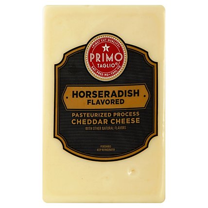Primo Taglio Horseradish Cheddar Cheese - 0.50 Lb - Image 1