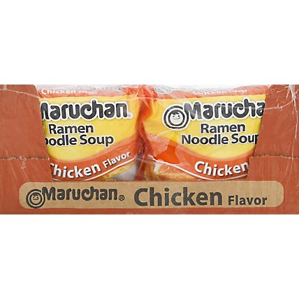 Maruchan Ramen Noodle Soup Chicken Flavor Tray - 24-3 Oz - Image 2