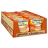 Maruchan Ramen Noodle Soup Chicken Flavor Tray - 24-3 Oz - Image 1