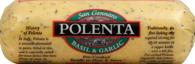 San Gennaro Basil Garlic Polenta - 24 Oz - Image 2